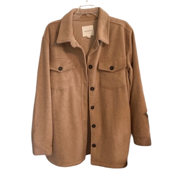 Thread and Supply Camel Shacket - Picture 4 of 7